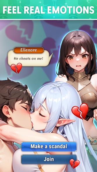 Anime Dating Sim: 18+ Stories Mod Screenshot4