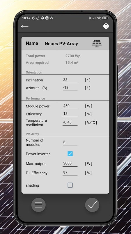 PV Calculator Premium Screenshot1