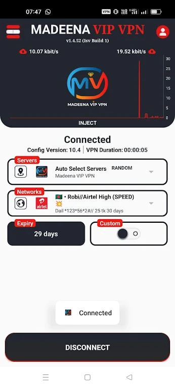 Madeena Vip Vpn Screenshot1