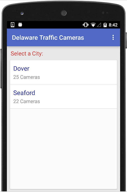 Delaware Traffic Cameras Screenshot1