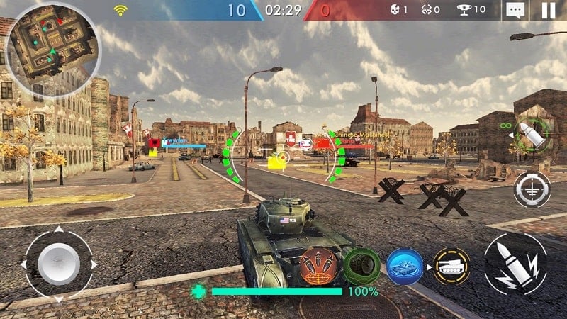 Tank Warfare: PvP Blitz Game Screenshot2