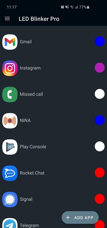 LED Blinker Notifications Pro Screenshot1