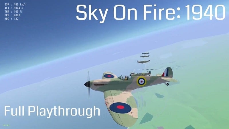 Sky On Fire: 1940 Screenshot1