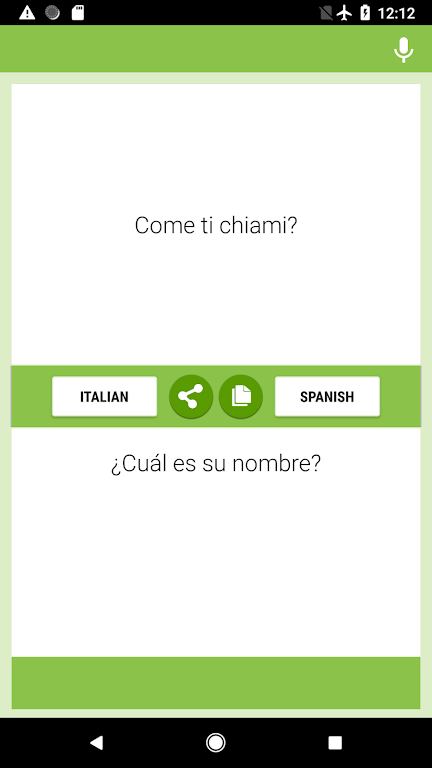 Italian-Spanish Translator Screenshot1