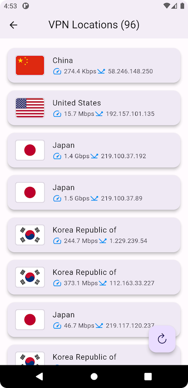 MiniVPN - Secure Fast VPN Screenshot2