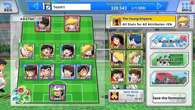 Captain Tsubasa ZERO Screenshot1