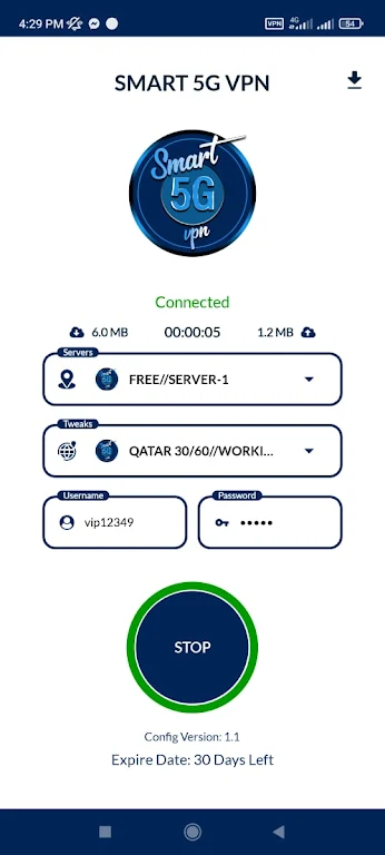 SMART 5G VPN Screenshot3