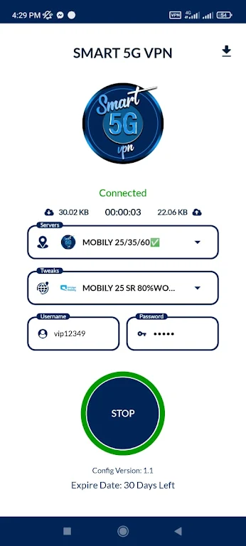 SMART 5G VPN Screenshot4