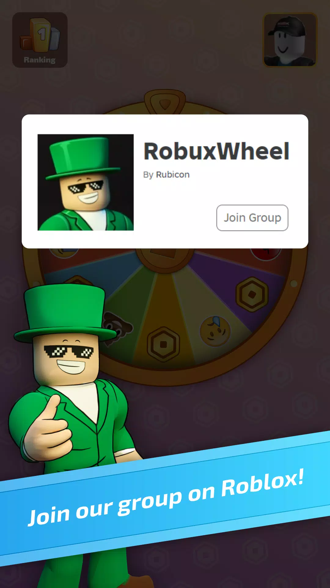 Robux Wheel Mod Screenshot1