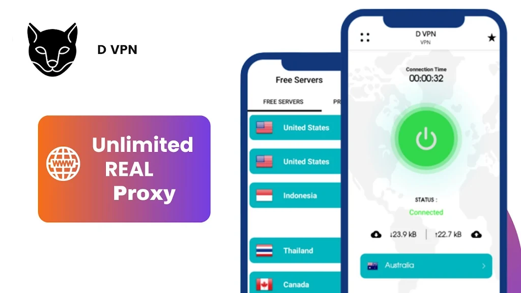 D VPN - Unlimited Proxy Vpn Screenshot4