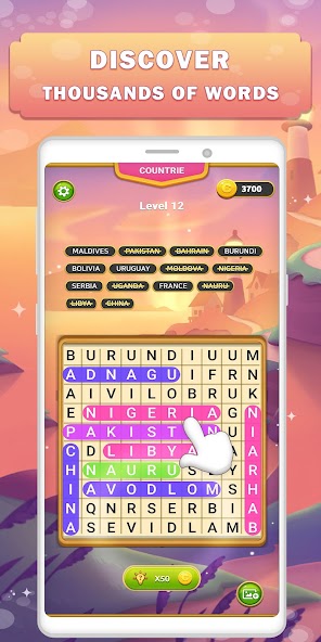 Word Search Game: Offline Mod Screenshot4