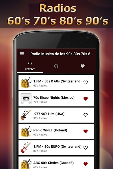 Oldies Radio 60 70 80 90 music Mod Screenshot3