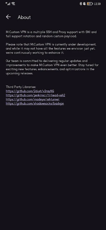 MiCustom VPN Screenshot3