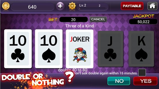 Video Poker - Best Free Poker Screenshot4