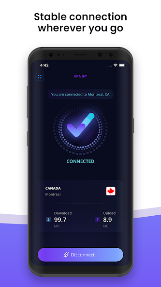 vpnify - Unlimited VPN Proxy Mod Screenshot2