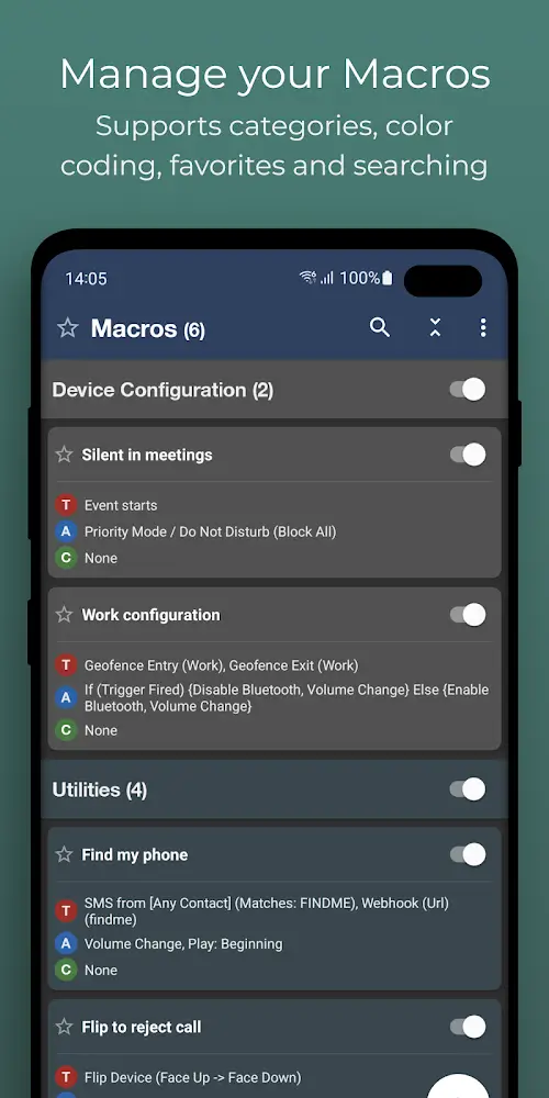 MacroDroid - Device Automation Mod Screenshot3