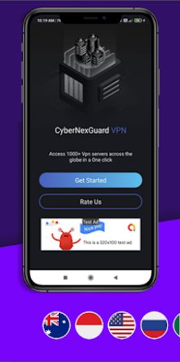 CyberNexGuard VPN Screenshot1