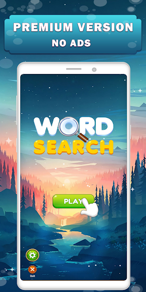 Word Search Game: Offline Mod Screenshot1