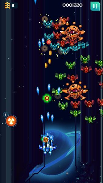 Galaxiga Arcade Shooting Game Mod Screenshot3