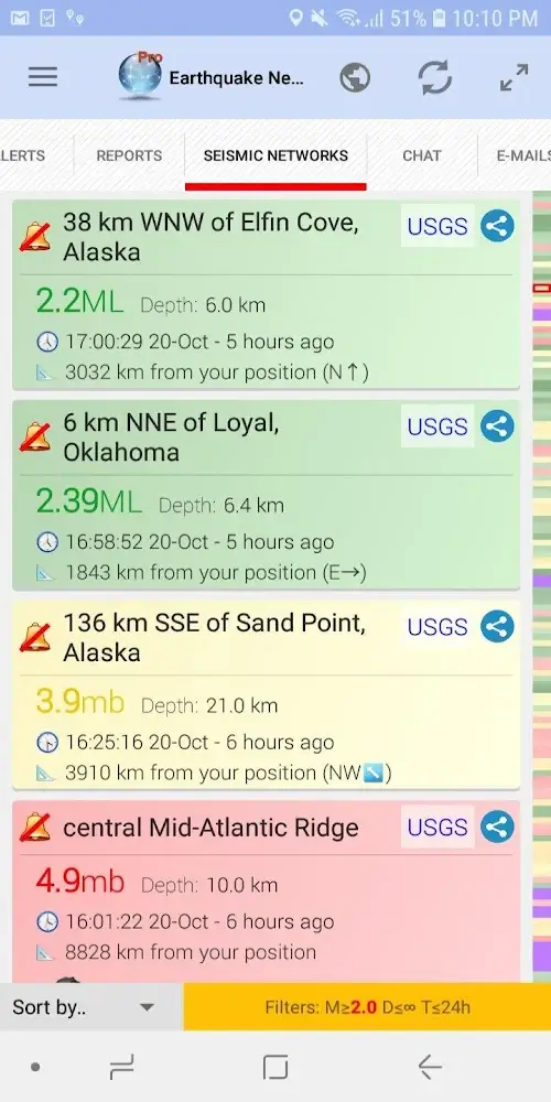 Earthquake Network Pro Screenshot3