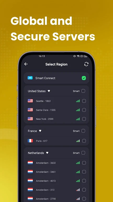 Swift VPN: Secure Connectivity Mod Screenshot1