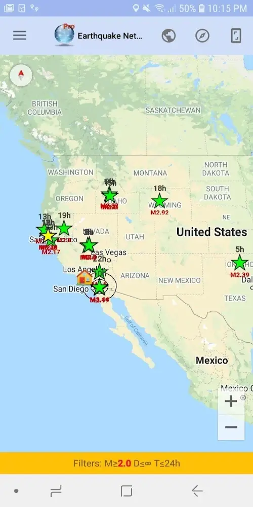 Earthquake Network Pro Screenshot2