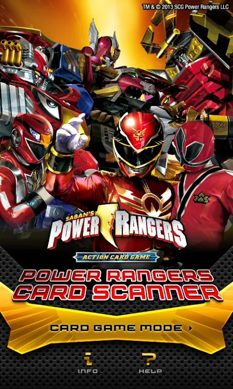 POWER RANGERS CARD SCANNER Screenshot3