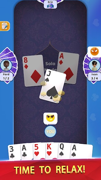 Spades Offline - Card Game Mod Screenshot2