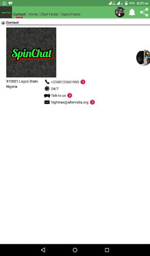 SpinChat Screenshot4