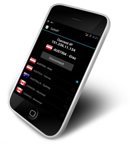 SafeIP Free VPN Screenshot1