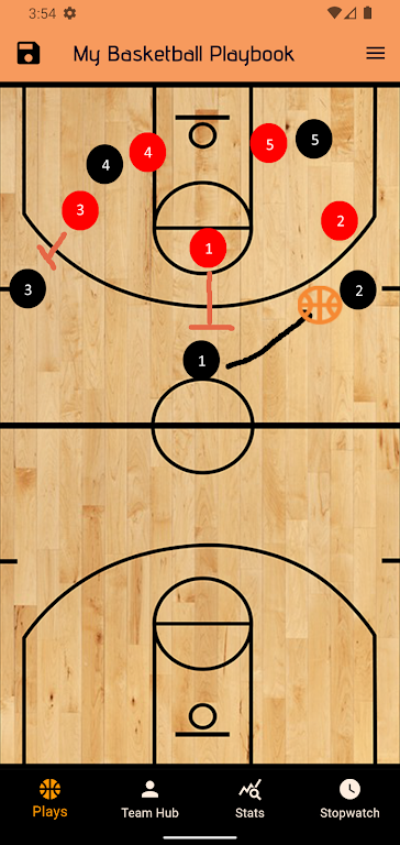 My Basketball Playbook Screenshot1