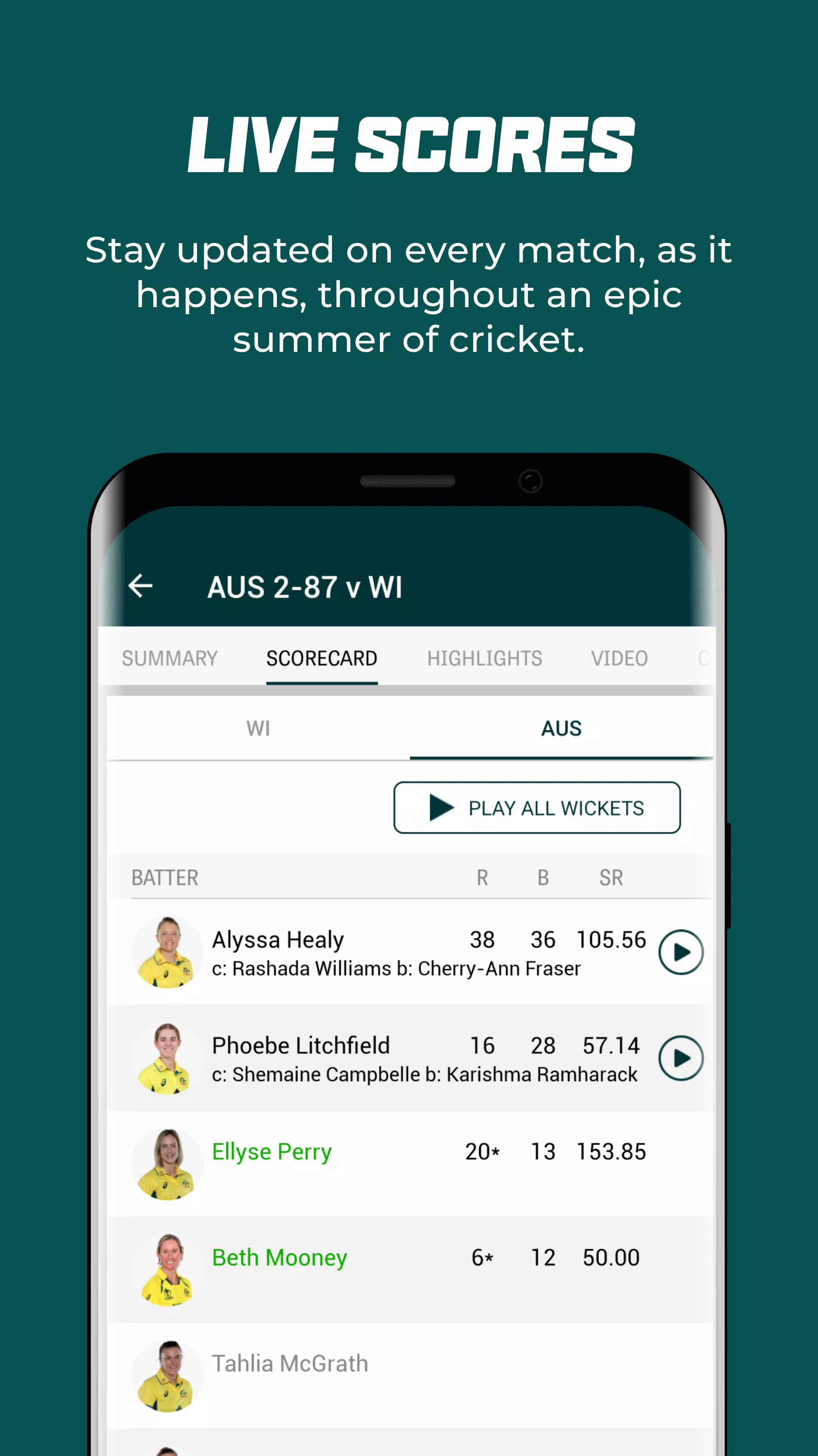 Cricket Australia Live Screenshot3