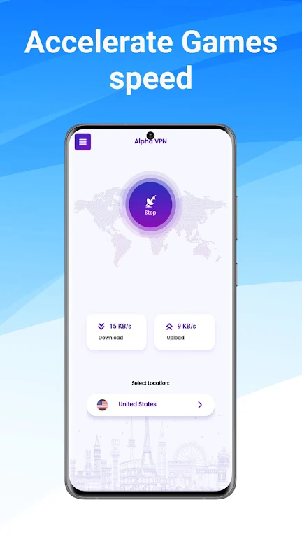 Alpha VPN 2023 - vpn proxy Screenshot2