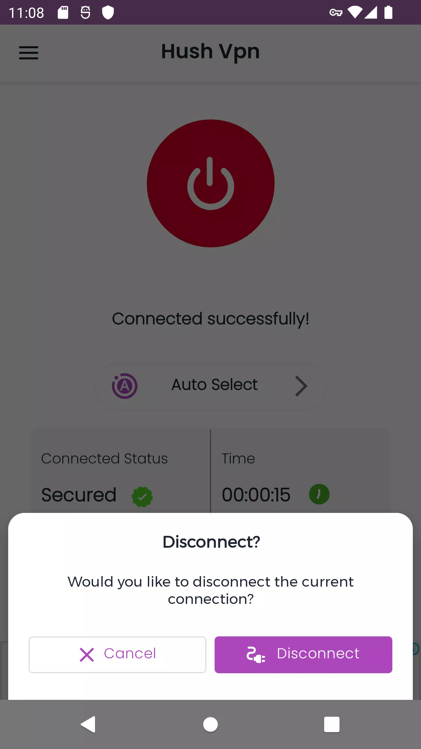 HushVPN - Protect Your Privacy Screenshot1