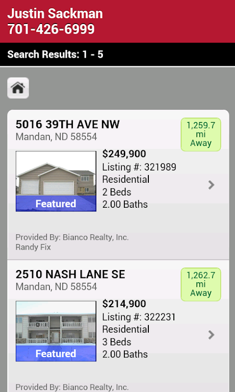 Bismarck Mandan Homes Screenshot2