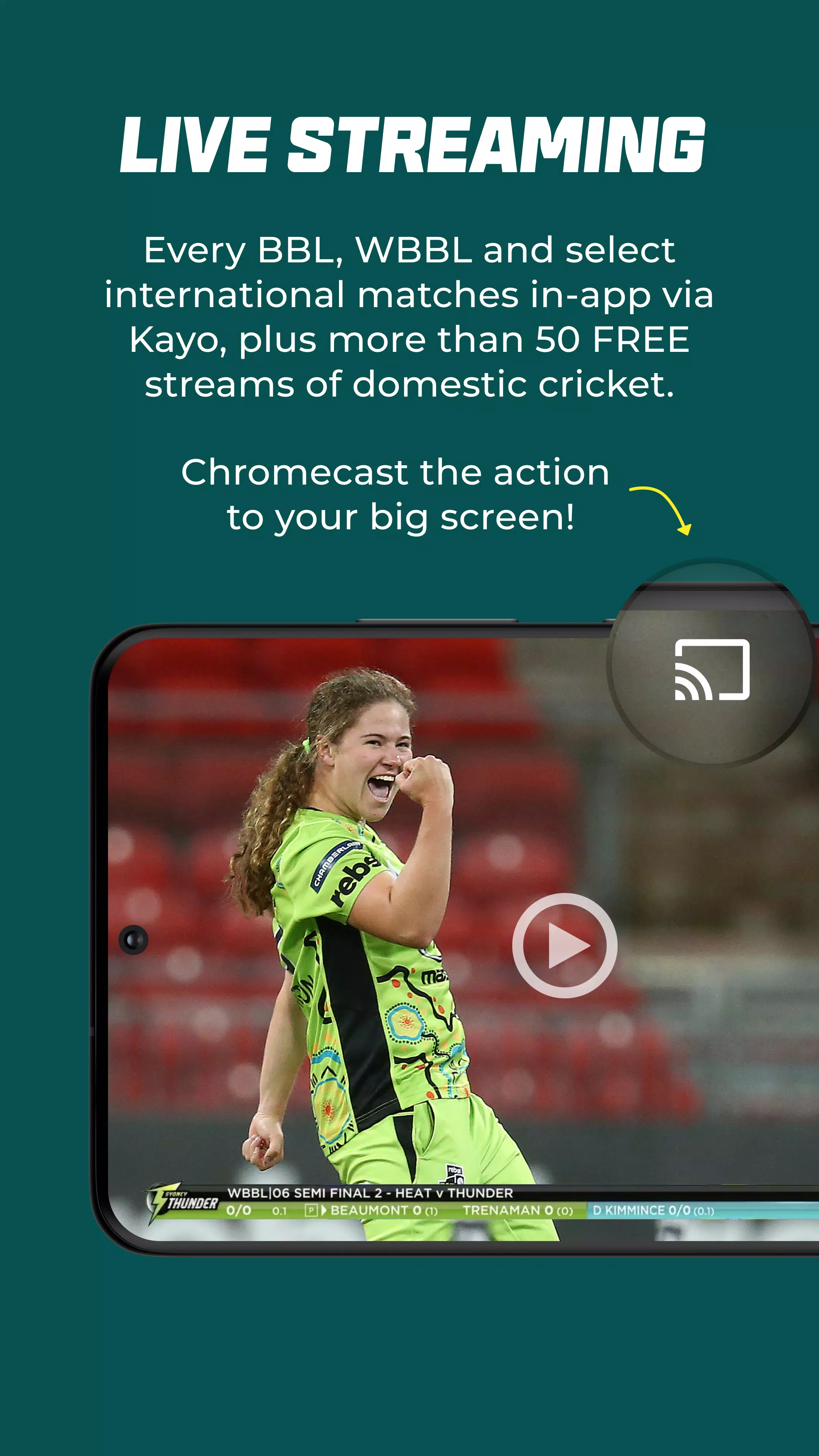 Cricket Australia Live Screenshot2