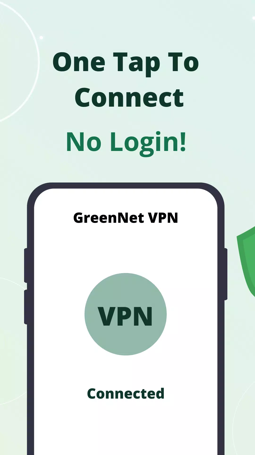 VPN Free - GreenNet Hotspot VPN & Private Browser Screenshot1