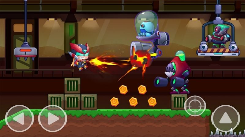 Cyber Hero: Robot Invaders Screenshot2