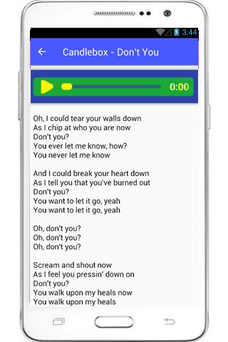 Candlebox Lyrics Far Behind Screenshot2