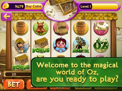 Slots Wizard of Oz Screenshot1