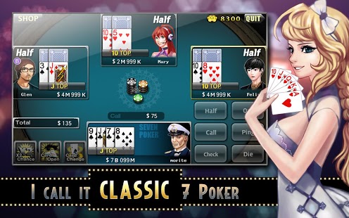 SEVEN POKER & TEXAS HOLD'EM Screenshot2