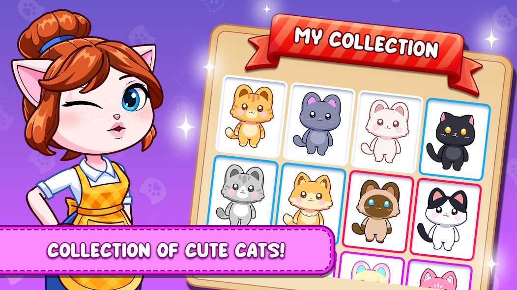 My Love Cats: Care and Clean Mod Screenshot2