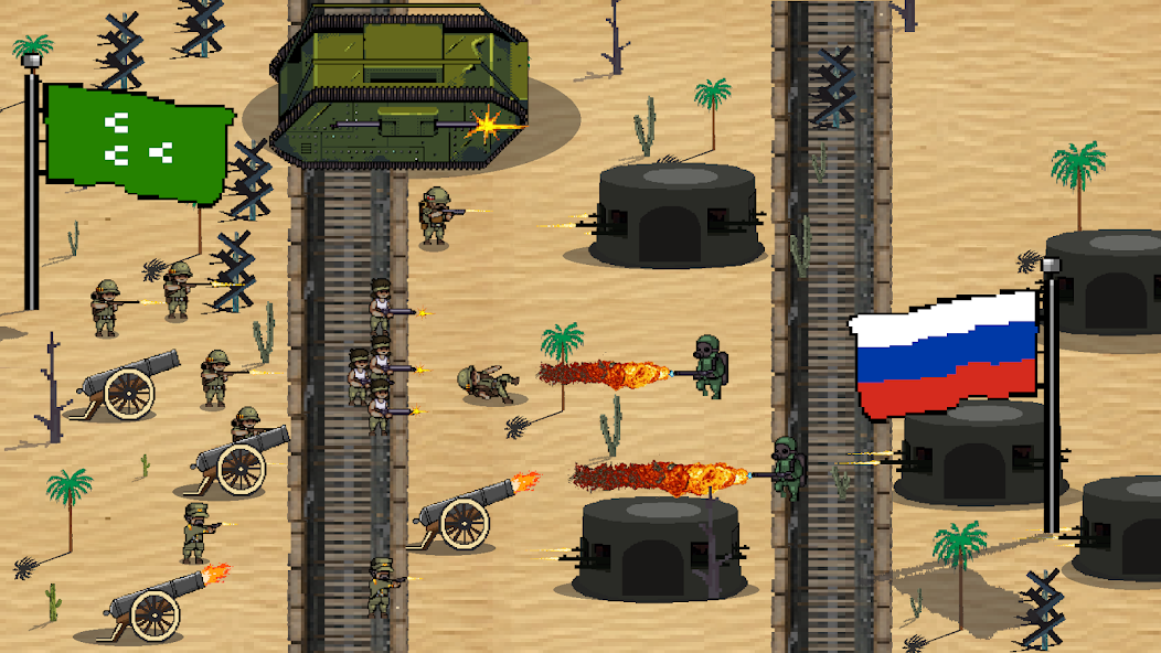 World War Battle 1917: Pixel Mod Screenshot2