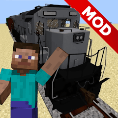 Train mod for Minecraft PE Mod APK