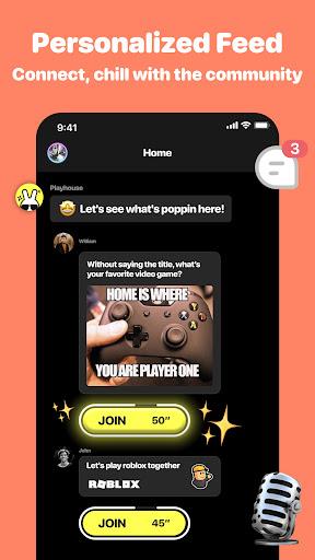 Playhouse: Voice Chat & Match Screenshot1