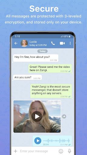 Zangi Video Messenger Screenshot1