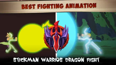 Stickman Warriors Dragon Fight Mod Screenshot1