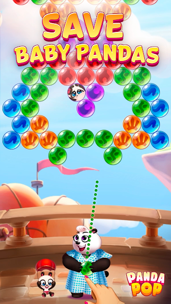 Bubble Shooter: Panda Pop! Mod Screenshot1