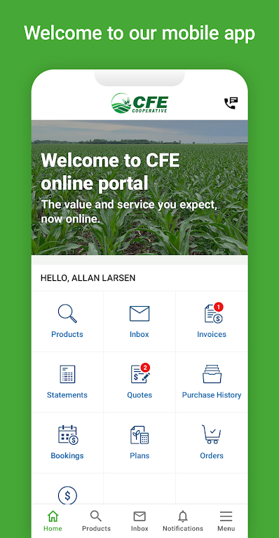 CFE Coop Connect Screenshot1