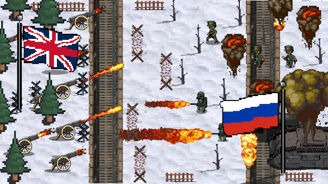 World War Battle 1917: Pixel Mod Screenshot1